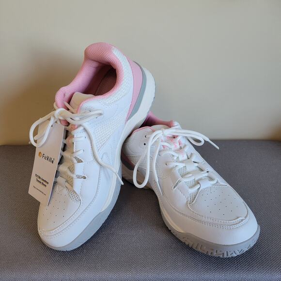 NWT FitVille Amadeus 10W Tennis Pickleball Sneakers Shoes Cushioned  Non-Slip - Picture 1 of 12